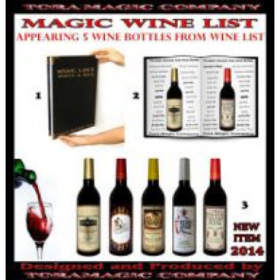 Купить Винная карта | Magic Wine List