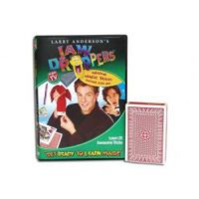 Купить "Get Ready To Learn Magic" 25 Tricks Jaw Droppers DVD + bridge svengali deck