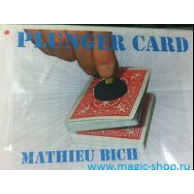 Купить Вантуз для карт   |  Plunger Card