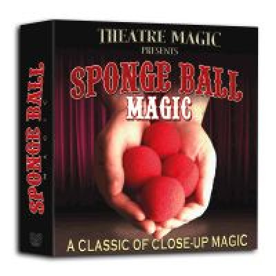 Купить Фокусы с паролоновыми шарами | Sponge Ball Magic (DVD and Gimmick) by Theatre Magic
