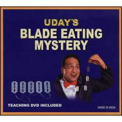 Купить Учимся глотать лезвия | Blade Eating Mystery (With Dvd) by Uday