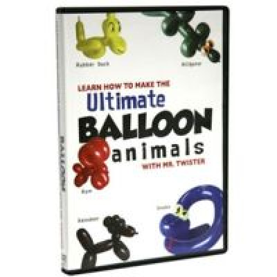 Купить Обучающее DVD по моделированию воздушых шаров | Ultimate Balloon Animals & More DVD