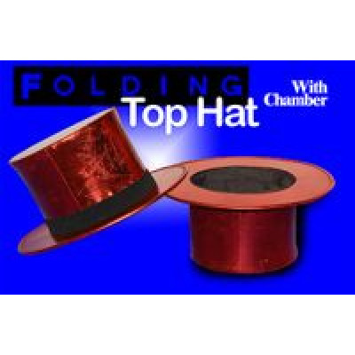 Купить Цилиндр фокусника | Folding Top Hat- RED