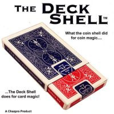 Купить Скорлупка для карт | Deck Shell (Red) with DVD by Chazpro Magic