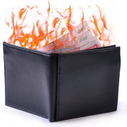 Бумажник с огнём | Hot Fire Wallet