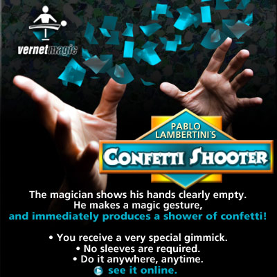 Купить Устройство для появления конфетти | Confetti Shooter by Vernet Magic