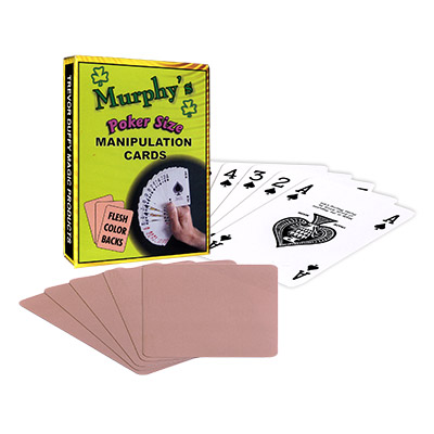 Купить Карты для манипуляции | Manipulation Cards(POKER SIZE/ FLESH COLOR BACKS)by Trevor Duffy