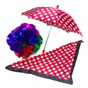 Платки Зонты  | Polka dot silk & Umbrellas