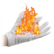 Фокус огонь на перчатках
